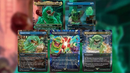 マジック：ザ・ギャザリング MTG SecretLair Ghostbusters: Slimer Foil Magic the Gathering MTG Secret Lair x Ghostbusters: Slimer
