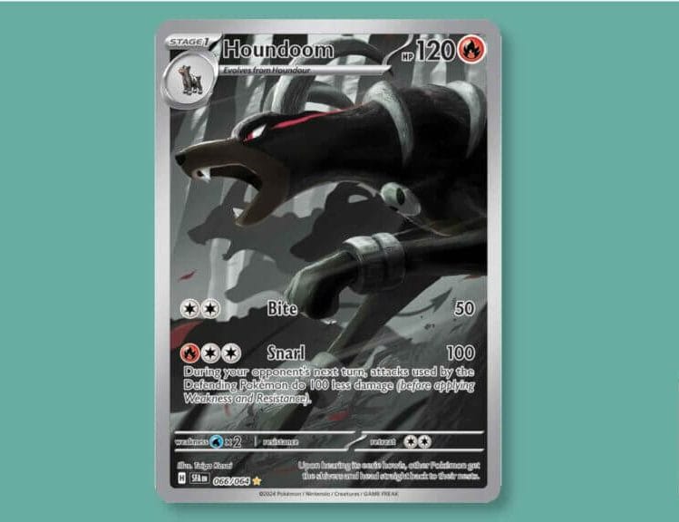 Houndoom Console Classics Shrouded Fable card list