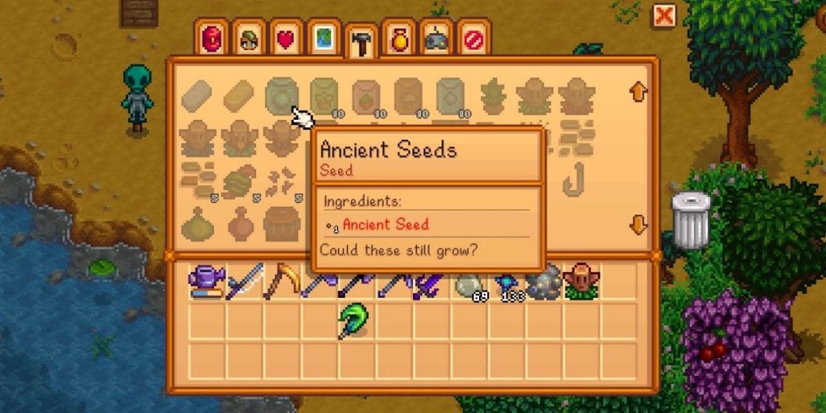 Crafting Ancient Seeds