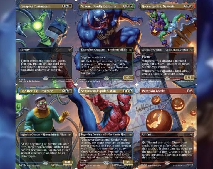 Spider man Mtg Console Classics Spider-Man MTG