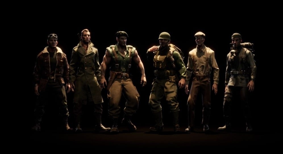 Available characters differ in their skills
