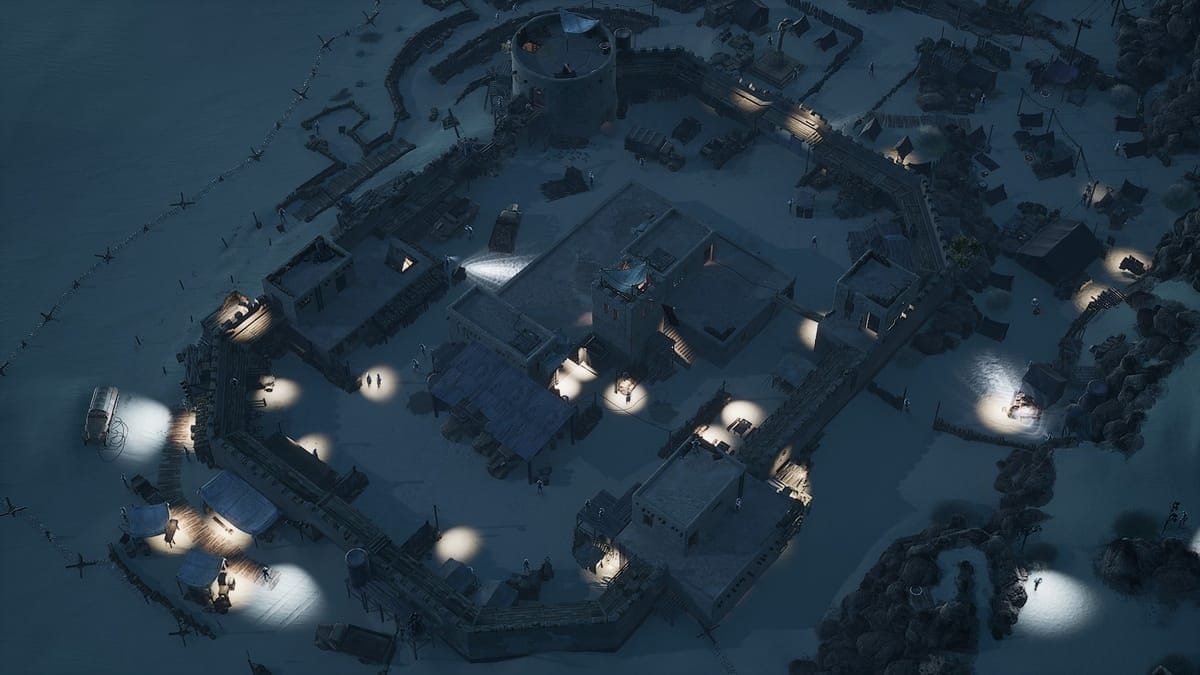 This fortified position will have to be overcome somehow