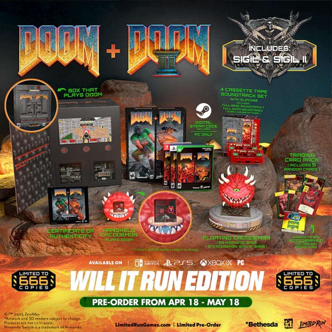 Exciting DOOM Collection Launches with Unique Merchandise
