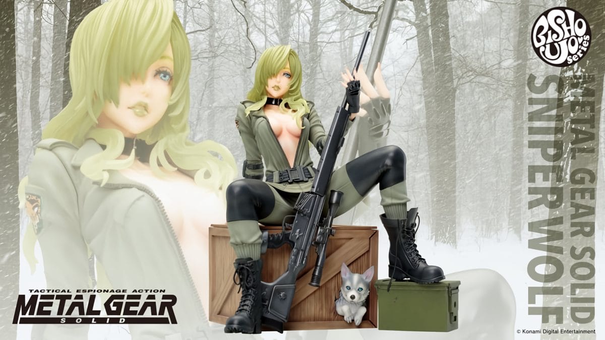 Sniper Wolf Bishoujo Figure from Metal Gear Solid is Back