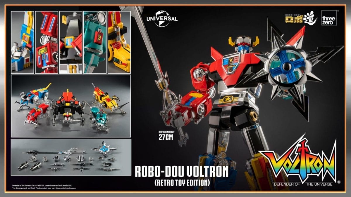Voltron Retro Toy Edition