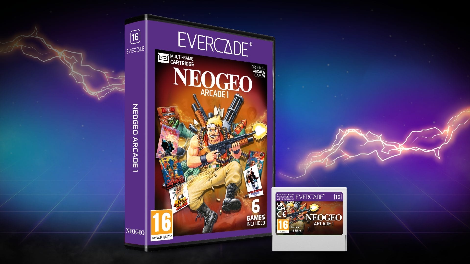 Evercade Revives Neo Geo Legends with New Game Cartridge - Console