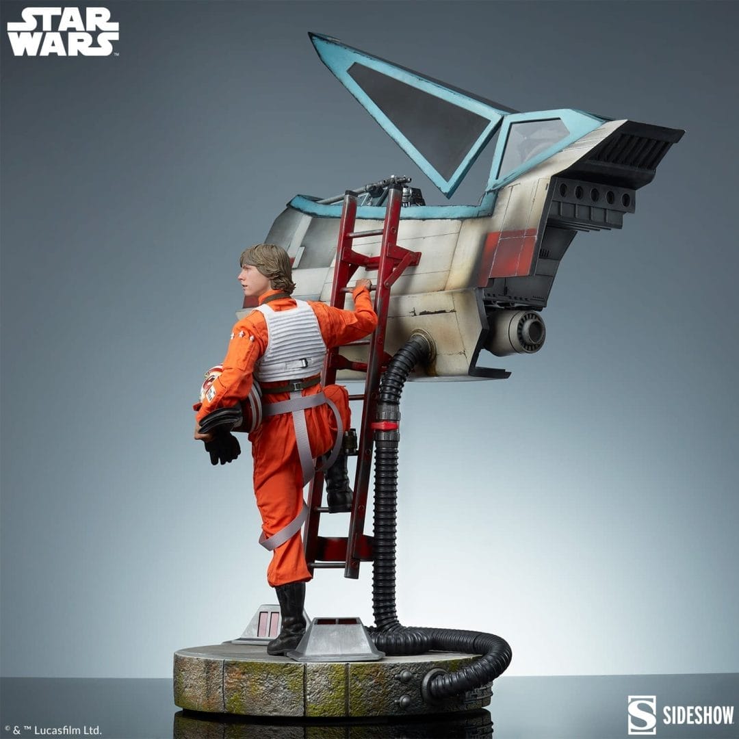 Luke Skywalker Preparing for Battle