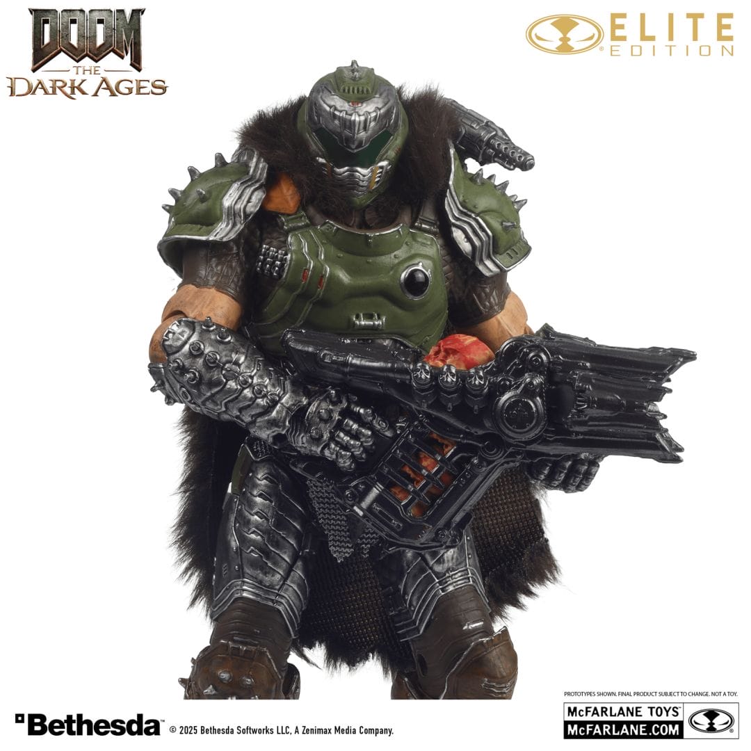 DOOM Dark Ages Figure with Weapons