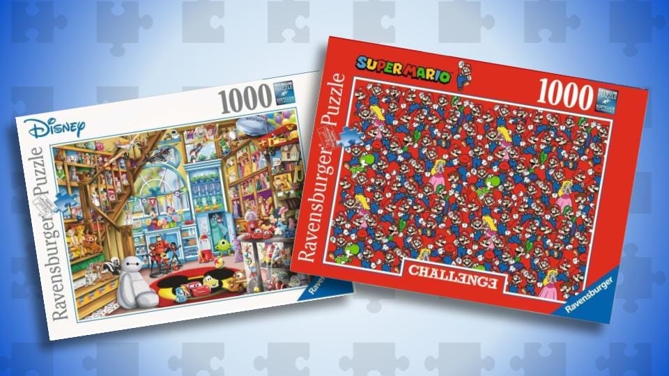 Ravensburger 1000-piece puzzles