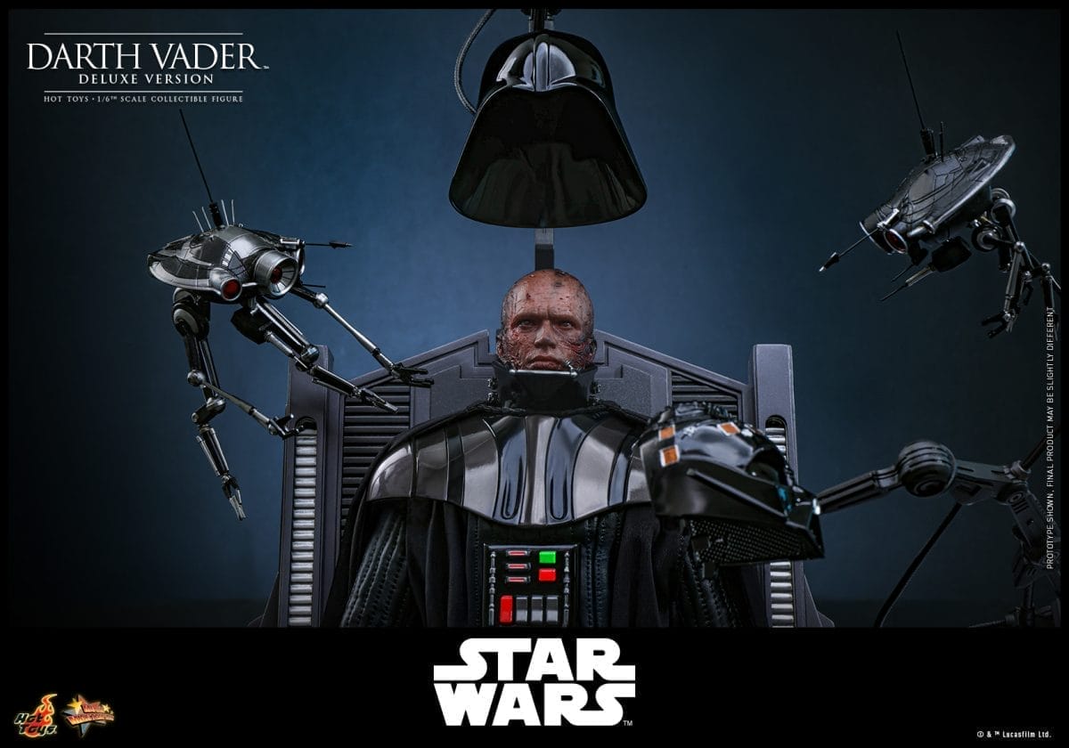Deluxe Star Wars Darth Vader Hot Toys Figure Released