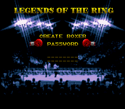 Boxing Legends of the Ring