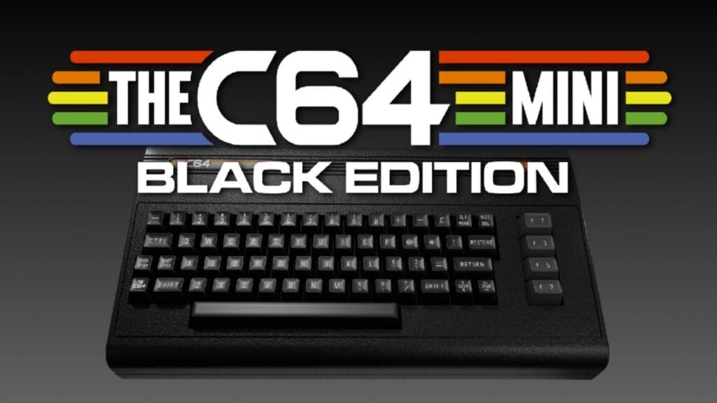 C64 Mini Console Returns in Sleek Black Edition - Console Classics
