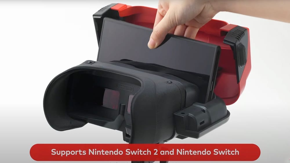 Nintendo Launches Virtual Boy Accessory for Switch Consoles
